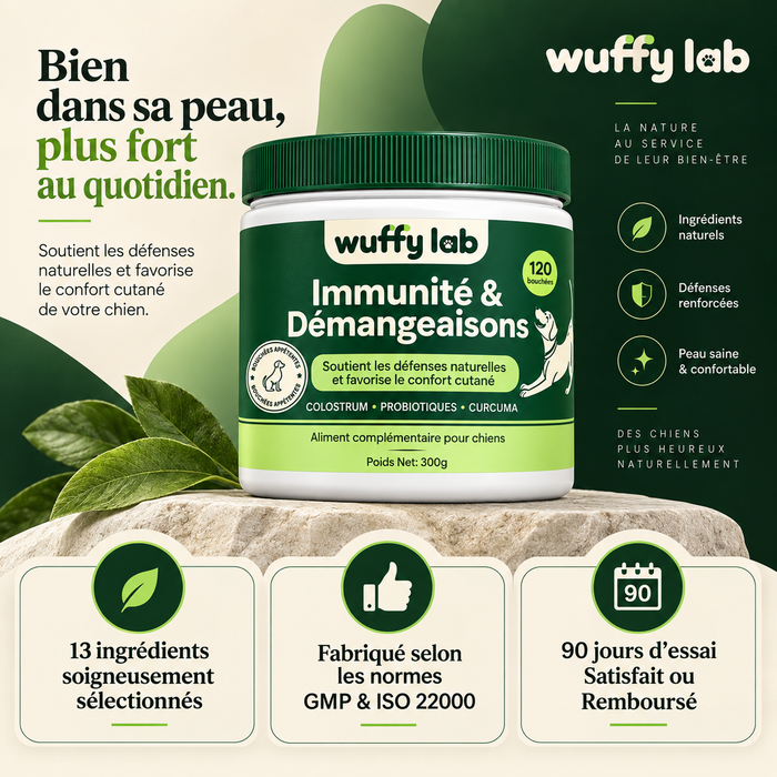 WuffyLab Immunité & Démangeaisons