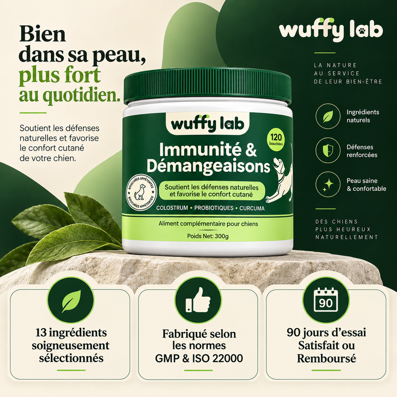 WuffyLab Immunité & Démangeaisons