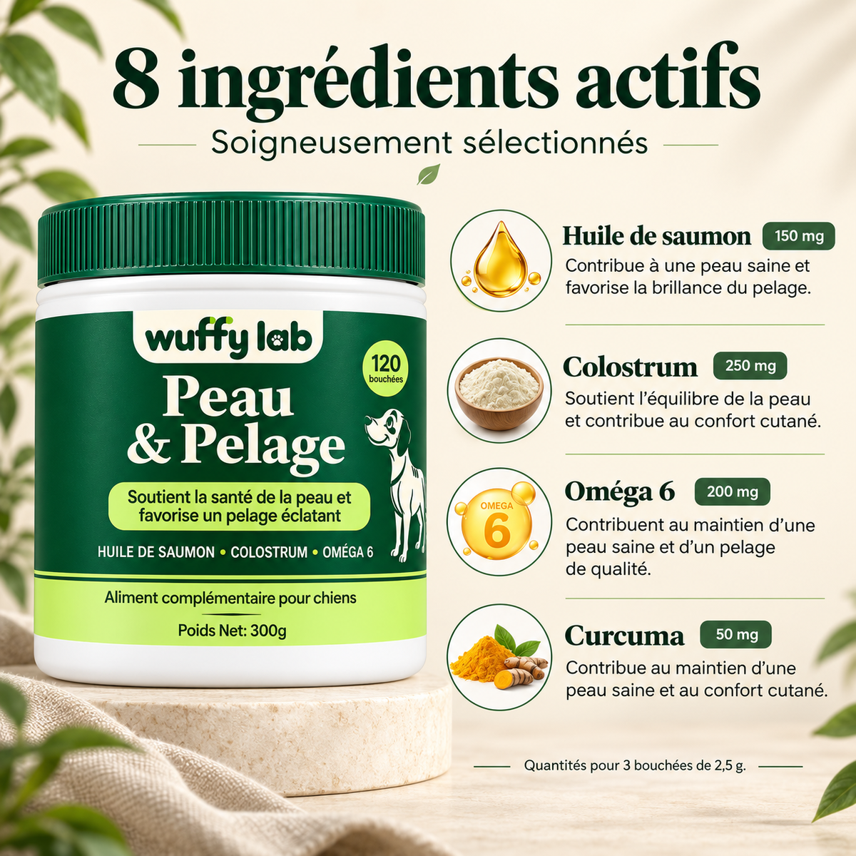 WuffyLab Peau & Pelage
