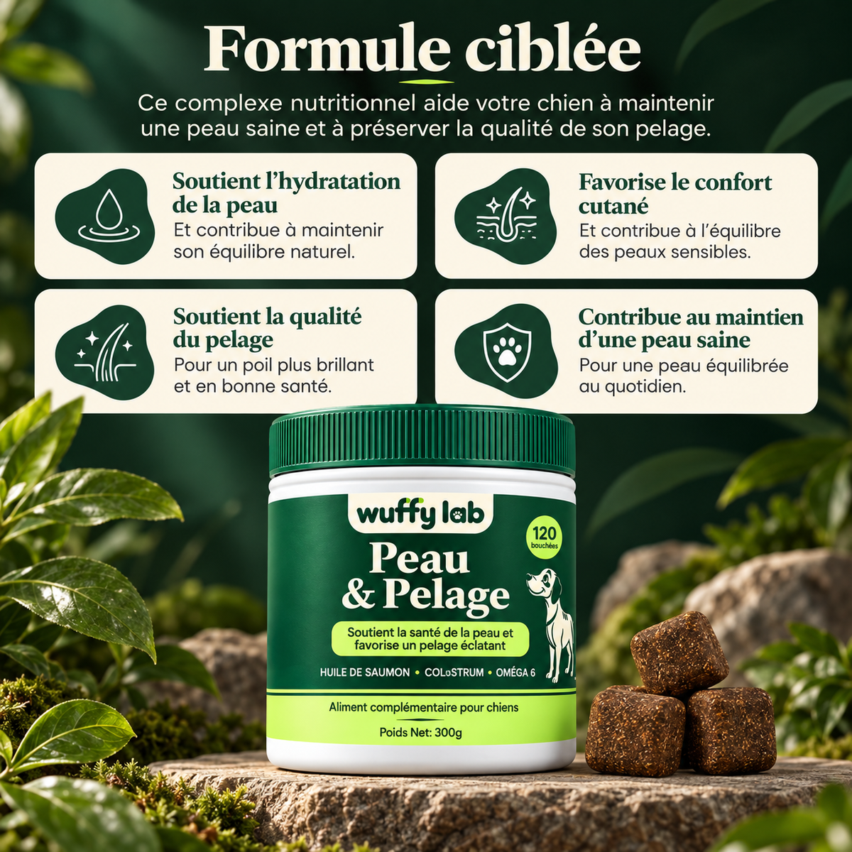 WuffyLab Peau & Pelage