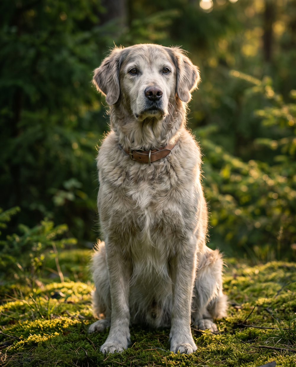 Chien senior
