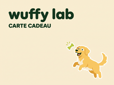 Carte cadeau Wuffy Lab — golden retriever