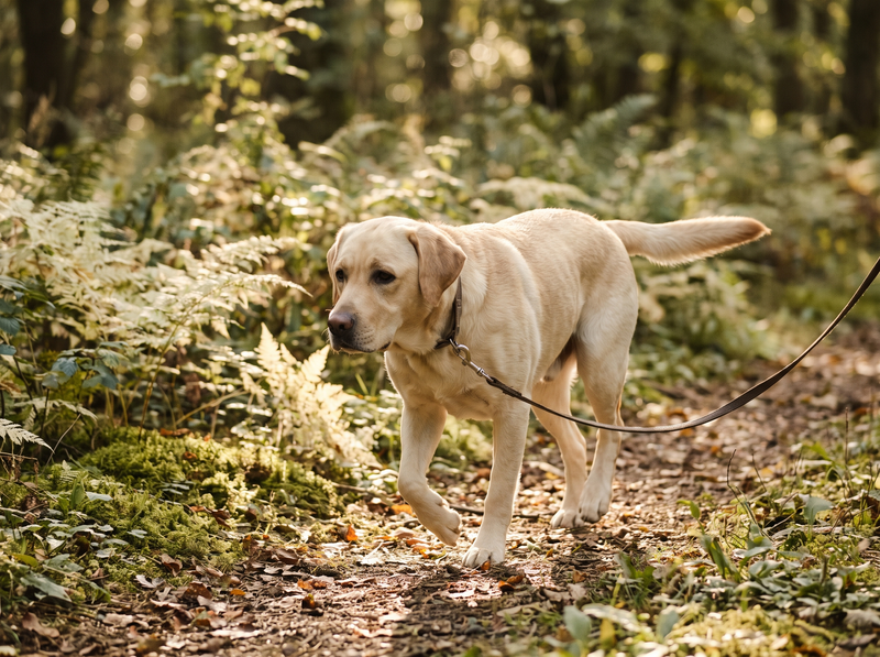 Chien en mouvement